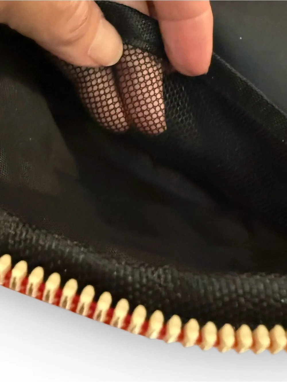 Pretty Aimee Kestenberg Red Puffer Quilted Cosmetic Bag